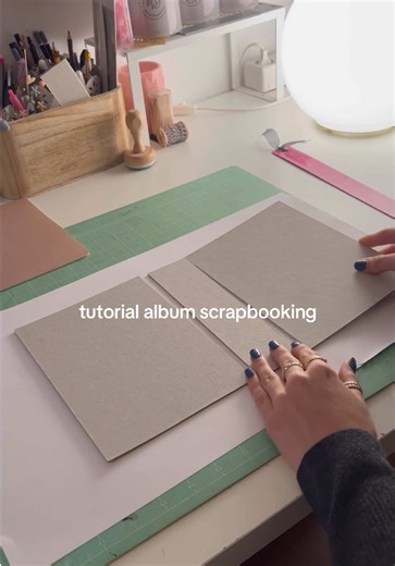 Tutorial de com fer un álbum des de zero💛 #scrapbooking #photoalbum #scrapbookingideas #craft #craftideas