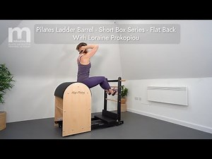 Pilates Ladder Barrel Exercise - Short Box Series - Flat Back
