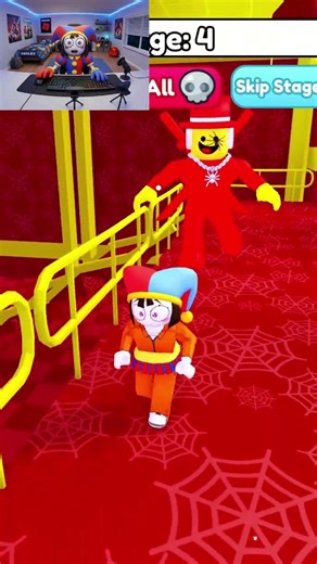 POMNI ESCAPES SAMMY’S PRISON RUN… 😱💀 (Roblox Obby)