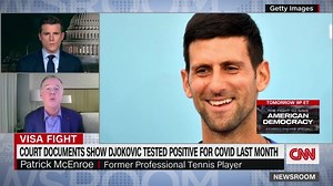 58K views · 424 reactions | Former tennis player Patrick McEnroe discusses Novak Djokovic's detention in Australia with CNN's Phil Mattingly. | CNN | Facebook