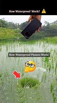 How Mobile Phones Are Made Waterproof | Simple Explanation