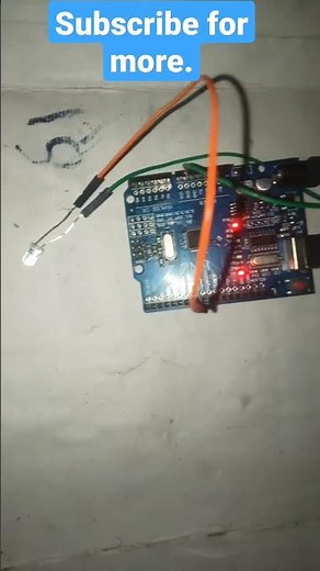 Blink LED Using Arduino UNO ||#arduino #led#electronics ece