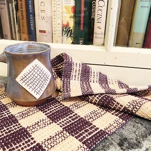 Overshot Rigid Heddle Towels