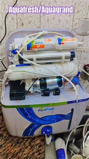 domestic water purifier #aquafresh #kitchenroinstall #new ro installation
