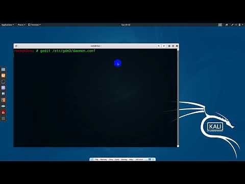 How to enable autologin on Kali Linux