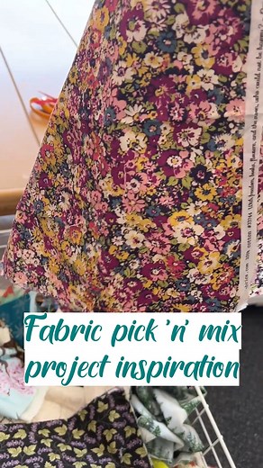 One scrap, endless possibilities. This piece of fabric is perfect for crafting a handy, floral bag, in time for anyone heading to Glastonbury soon! Pop into our Redruth shop to dive into our pick n mix fabric, or head to our YouTube for full tutorials. . . #thesewingstudio #glasto #glastonbury #glastocrafts #summervibes #summersewing #sewingideas #handmadebag #sewingtutorial #scrapfabric #scraptutorial | The Sewing Studio UK