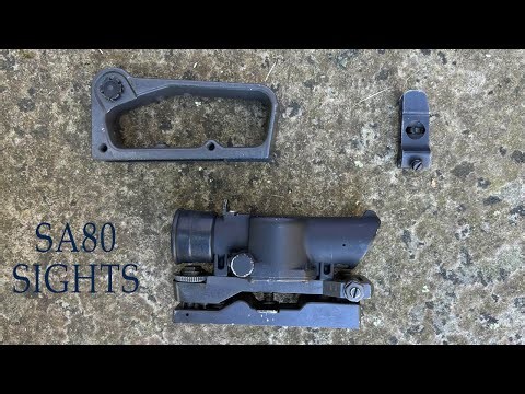 SA80 SUSAT and Iron Sights