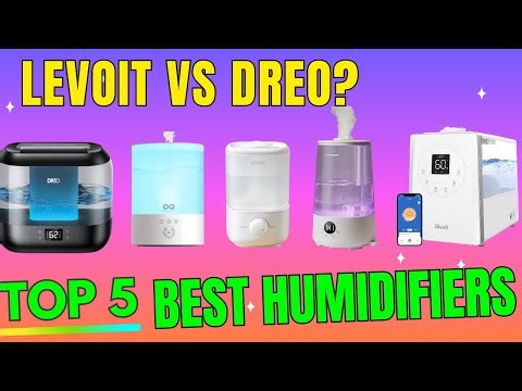 Top 5 Best Humidifiers 2025 - Which One Should You Buy? (Levoit, Dreo, Homvana) 🌬️✨
