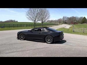 Straight piped cammed 5th Gen Camaro pulls and revs