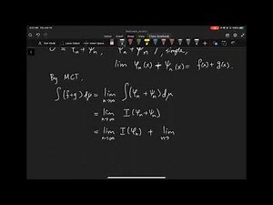 Measure and Integration - Lecture 11 part 2