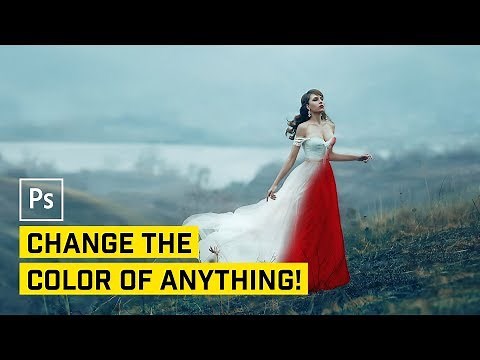 5 Ways to Change the Color of ANYTHING in Photoshop