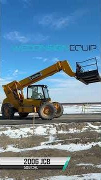 FOR SALE: 2006 JCB 506 CHL Telehandler