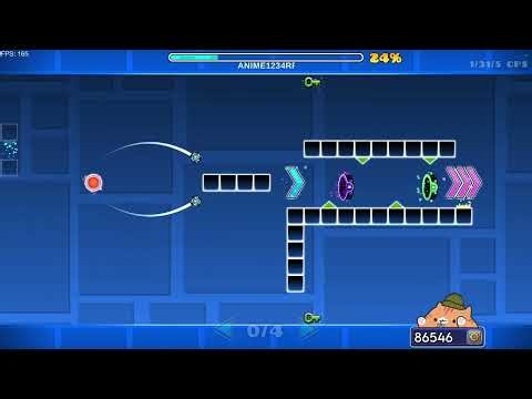 ¡Aquí está mi parte! Collab con Delem | Geometry Dash