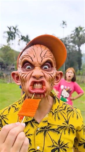 Spicy Sesame Candy Challenge… Reaction 🌶️🍡😱