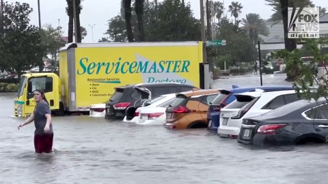 Universal Orlando guests flooded in during Hurricane Ian