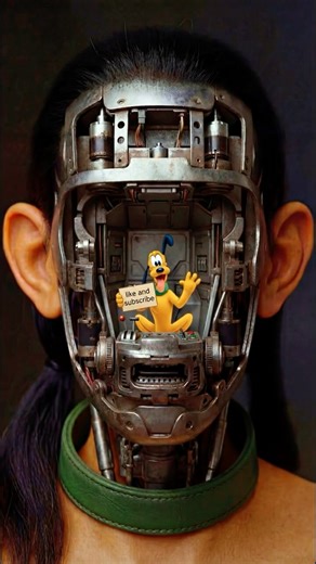 Pluto UNMASKED — Shell Removed by Hand! #disney #nickelodeon #3danimation #animation #cartoon #cgi