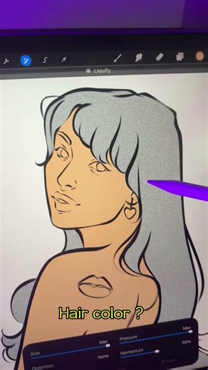 Color Picker Challenge! #art #cute #kawaii #digitalart #shorts