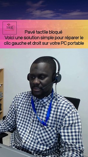 Pavé tactile bloqué ? Voici une solution simple pour réparer le clic gauche et droit sur votre PC portable #tiktoksenegal🇸🇳 #informatique