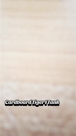Tanque de Cartón Tiger I: Proyecto DIY
