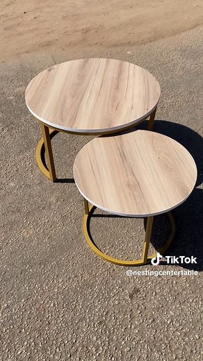 Nesting center table