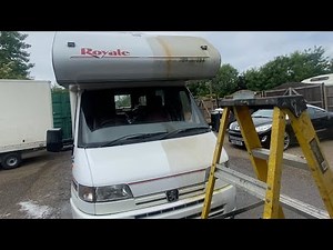 CLEANING THE CHEAPEST DIRTIEST MOTORHOME AMAZING RESULT !!!