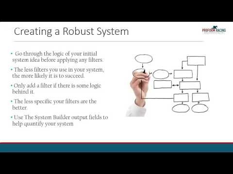 How to Build a Robust Horse Racing System