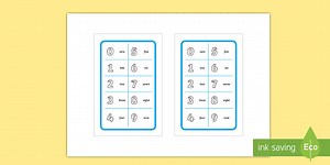 Number Formation Prompt Frame