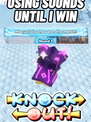 Using Sounds for Victory in Knockout: Part 1