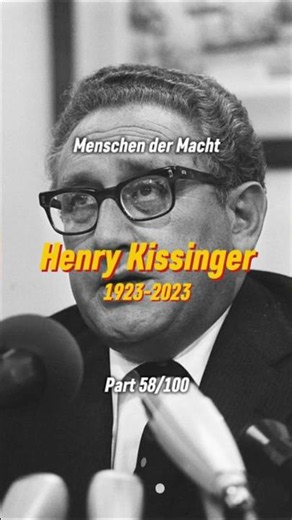 Henry Kissinger (1923–2023): Der Mann, der die Weltpolitik beeinflusste