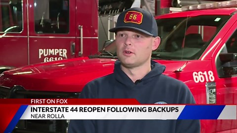 Interstate 44 reopens following mass traffic