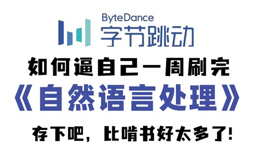 【囊括核心知识点】2023年B站最新！NLP自然语言处理方向视频教程，研究生入门到进阶的宝藏专业课，轻松带你啃透！！！