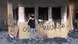 See the destruction at US Embassy in Baghdad