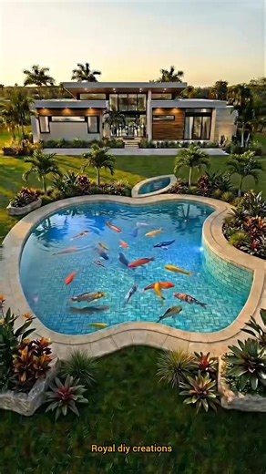 The Ultimate Natural Swimming Pond 💧✨ Crystal Clear Luxury