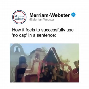 'No cap' is a slang expression meaning “genuinely; truthfully,” used to emphasize the sincerity or seriousness of a statement. | Merriam-Webster Dictionary