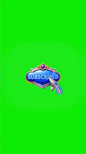 Subscribe Button Green Screen Shorts MAGIC VFX 💎 #freevfx | Magic Green Screen