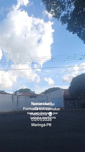 Tornado em Maringá: Formação Rara de Nuvem Funil