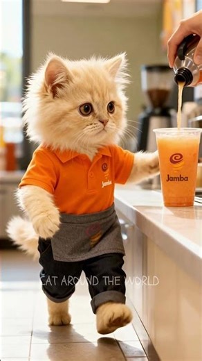 Cat at Jamba: The Smoothie Surprise That Stopped the Whole Store