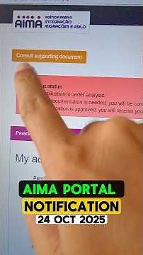 Portugal TRC Card Renewal Update 2025 | Check Your AIMA Portal Now!