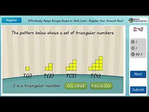 Identifying triangular numbers | Math Explanation