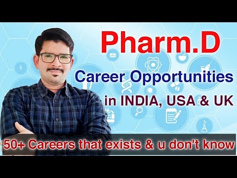 Pharm.D Career opportunities in INDIA & ABROAD