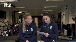 Best friends ❤️ Spin twins 🤝 But who knows the other one better? It's the second episode of Teammates Test with Sophie Ecclestone and Mady Villiers! | England Cricket