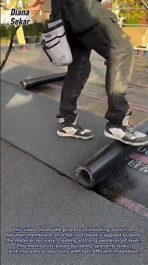 Torch-On Roofing Membrane Installation | Fast & Waterproof Flat Roof System