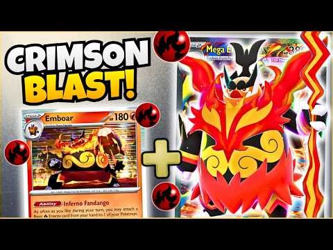 380 HP?! This Emboar ex Deck is INSANE… But There’s a Catch 🔥| Pokemon TCG Live