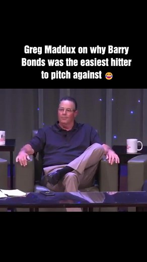Just heard Greg Maddux say Barry Bonds was the EASIEST hitter to pitch to?! 😂 #baseball #MLB #fblifestyle #reels | MLB Throwbacks