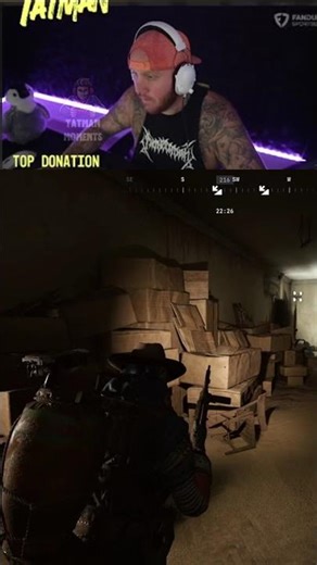 Bad Guy Hunt! Attic Zip Line Chaos In TimTheTatman's House! #shorts