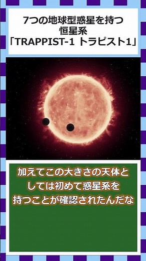 【ゆっくりショート解説】7つの地球型惑星を持つ恒星系「TRAPPIST 1 トラピスト1」#TRAPPIST1＃地球型惑星＃岩石型惑星＃恒星系