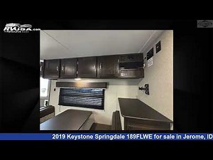 Unbelievable 2019 Keystone Springdale Travel Trailer RV For Sale in Jerome, ID | RVUSA.com