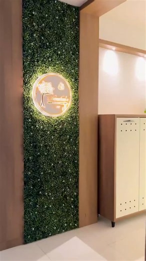 We designed the Shrivastava residence entryway to make a lasting first impression, where wooden furniture adds timeless warmth and a 3D MDF panel finished in elegant duco paint creates a stunning visual texture. A perfect blend of craftsmanship, material harmony, and subtle luxury, setting the tone for the home that follows. #entrydesign #interiordesign #puneinterior #apartment #punerealty #homeinteriors | The Framework Interiors