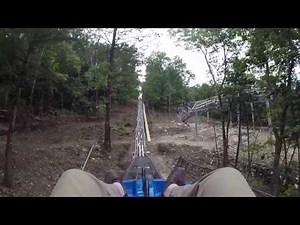 The Runaway Branson Mountain Coaster Full Ride Official (No Brakes, Staff Training/Testing)