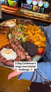 127K views · 623 reactions | 3.5kg Cattleman’s mega meat platter challenge  … the more you eat, the less you pay!! DM us for full details … 60 mins on the clock, complete it all and win £100! #cattlemanssteakhouse #foodchallenge | Cattlemans Steakhouse | Facebook